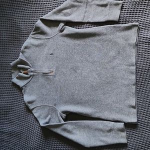 Polo Ralph Lauren Men's Half Zip French Rib Cotton Sweater - Small